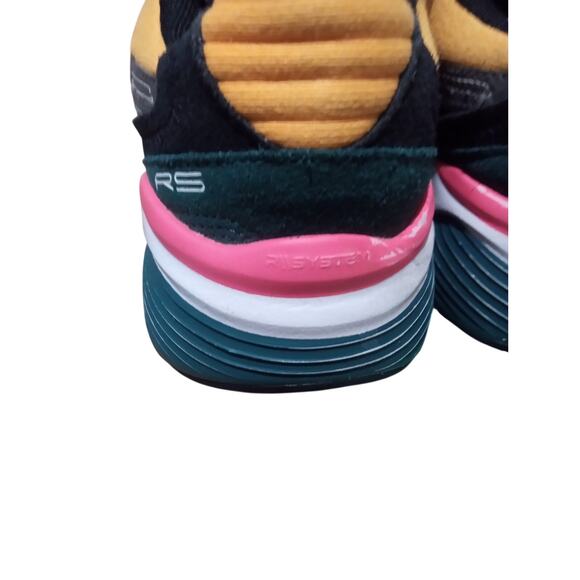 Puma Men\'s RS Running Metric Canvas & Suede Black & Multi Color Sneaker Size 7 main image 9